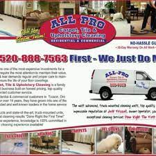 all pro carpet upholstery cleaning