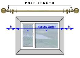 Curtain Pole Measuring Guide