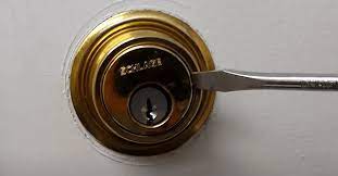 how to remove a schlage deadbolt step