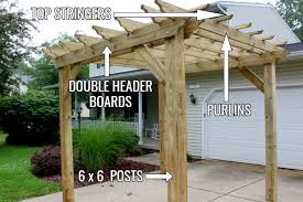 How To Build A Wood Pergola 5 Secrets