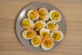 simple deviled eggs without relish