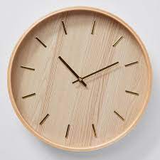 Marius Timber Wall Clock 40cm