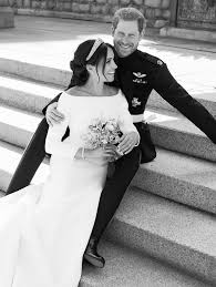 She's also wearing the queen mary diamond bandeau tiara, which is on loan from the queen and rarely worn. Meghan Markle S Givenchy Wedding Dress All The Details Who What Wear Uk