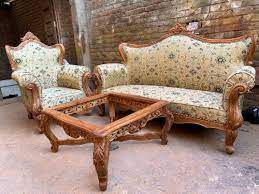 5 Seater Teak Wood Sofa Set At Rs 45000