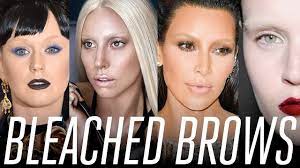 the best faux bleach brow tutorials