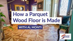 how a parquet wood floor is made
