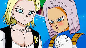 Trunks Saves Android 18 - YouTube