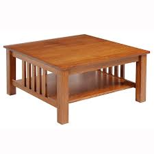 Mission Square Coffee Table Home Wood