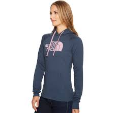 The North Face Women's Half Dome Hoodie Ink Blue / Purple Agate L
