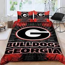 Ncaa Georgia Bulldogs Bedding Set V2