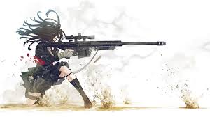 Anime Girls With Weapons HD Wallpaper | 1920x1080 | ID:47121 -  WallpaperVortex.com
