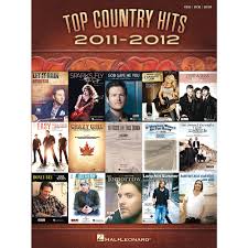 Top Country Hits Of 2011 2012 Songbook For Piano Vocal