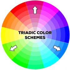 triadic color schemes explained