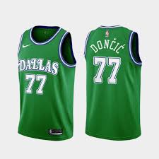 Between fans and current players, nearly everyone had at least one green jersey in their selections. Mens Basketball Jersey Dallas Mavericks 77 Luka Doncic 2020 21 Hardwood Classics Green Jersey Lazada Ph