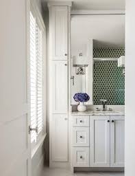 ceiling height bathroom cabinets design