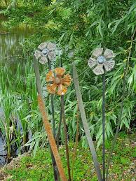 Rustic Daisy Metal Flower Metal Garden