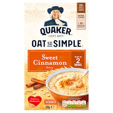 calories in quaker oat so simple