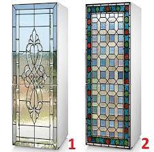 Fridge Decal Stained Glass With Bevels