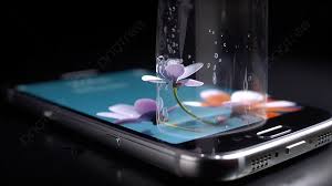 samsung s3 and s4 with flowers and a