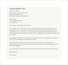 Free Printable Resignation Letter Ellipsis