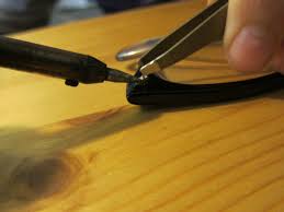 how to repair broken glasses hinge