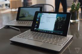 Hps New 8 Inch Windows Tablet Has A 10 Inch Keyboard Dock The Verge