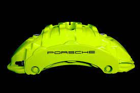 The Best Porsche Acid Green Brake