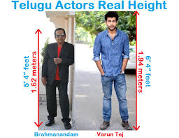 All Telugu Actors Height In Feet Cm And In Meter Original