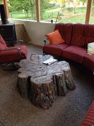 Coffee Table Tree Stump Coffee Table