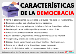 características de la democracia