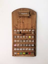 Blank Calendar Wooden Perpetual