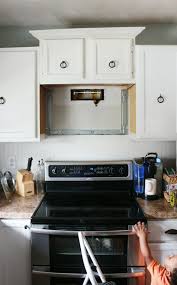 Diy vent hood + new floors, counters and sink: My Diy Kitchen How I Built A Rangehood Over An Existing Cabinet Made By Carli