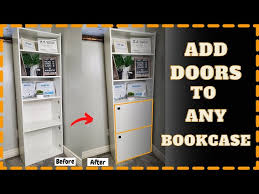 Add Doors To Any Bookcase