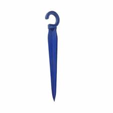 Blue Plastic Lateral Hose Garden Stake