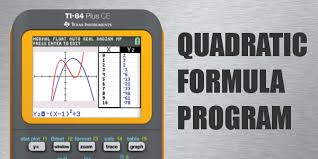 quadratic formula program for ti 84