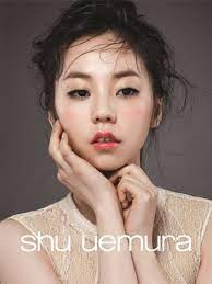 ahn sohee is flawless for shu uemura