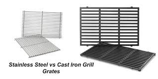 cast iron grill grates