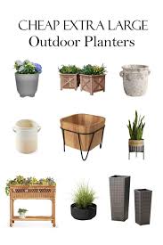 Extra Large Outdoor Planters