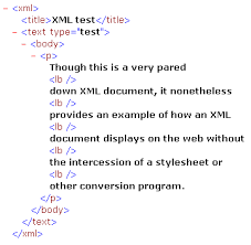 what is xml center for digital