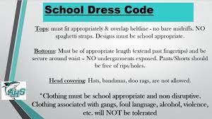 dress code atlantic high