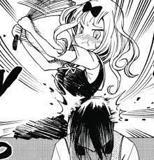 Chika pouting while hitting ishigami [Kaguya-sama: Love Is War] : r/pouts