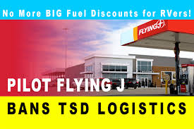 Yesterday someone managed to take an $80 cash advance without my knowledge. Pilot Flying J Cancelled The Tsd Fuel Discount For Rvers Passion Highway Off Grid Lifestyle Experts