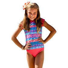 Amazon Com Sun Emporium Little Girls Coral Pink Short