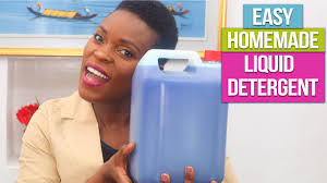 how to make your own liquid detergent