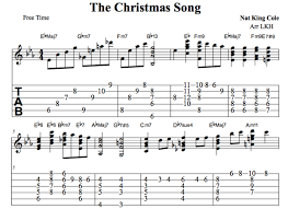 Play this song with the regular shapes of the chords given in this song or use the Nat King Cole S Christmas Song Guitar Chords Melody Tab Video Lessons Spinditty