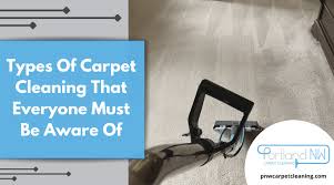 types of carpet cleaning that everyone