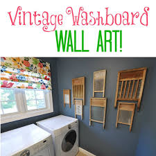 Vintage Washboard Collection Decor