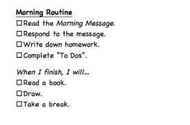 Morning Routine Checklist 2 Versions Editable Customizable Desktop Reference