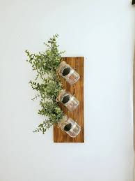 Hanging Herb Garden Mason Jar Planter