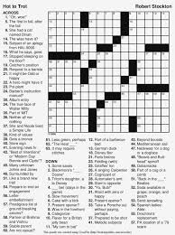 Crossword puzzles are not only fun, but can be a good way to practice spelling unfamiliar word. Free Printable Crosswords Medium Difficulty The Best Free Crossword Puzzles To Play Online Or Print Print And Solve Thousands Of Casual And Themed Crossword Puzzles From Our Archive Jihazielu